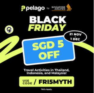 SGD5 OFF Travel Activities in Thailand, Indonesia & Malaysia