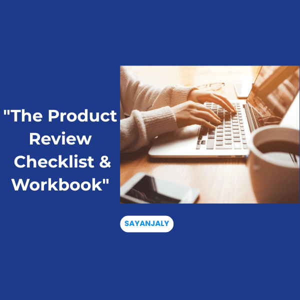 The Product Review Checklist & Workbook