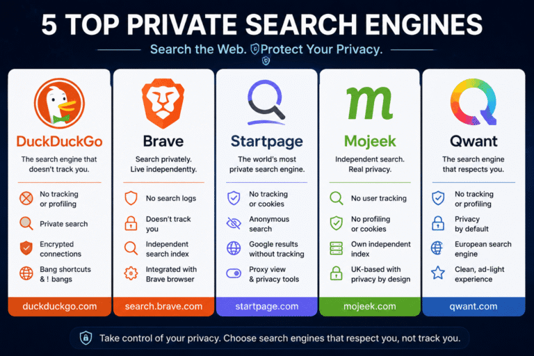 5 Top Private Search Engines