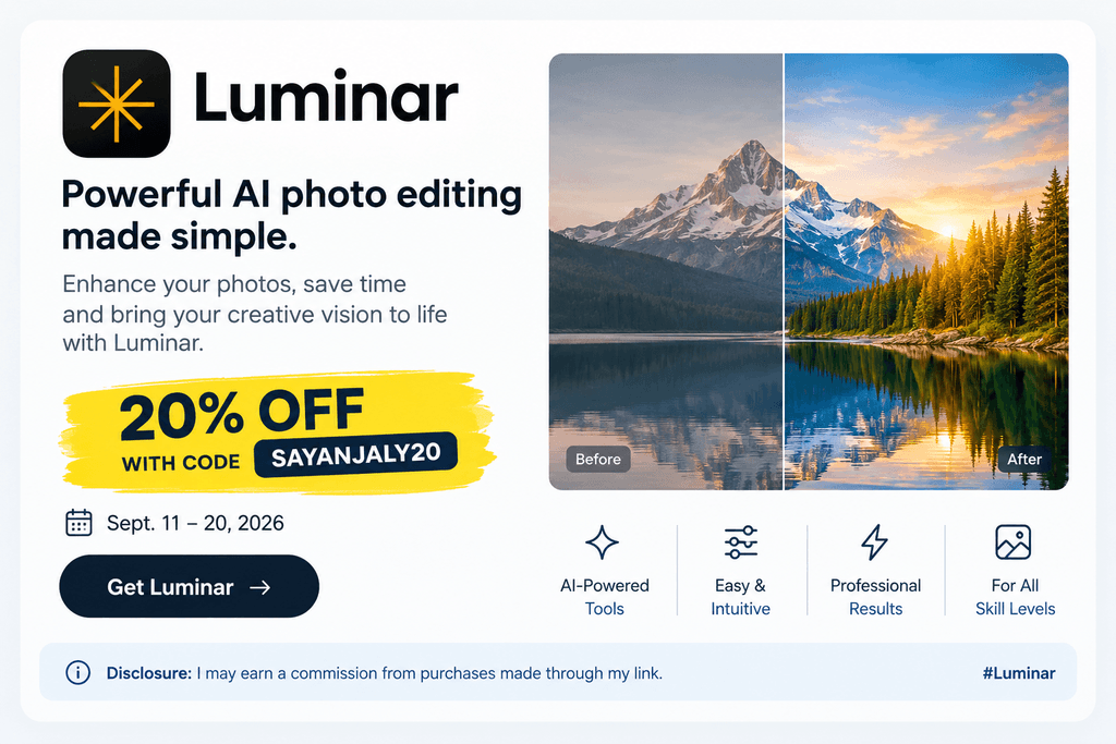 Luminar Powerful AI Photo Editing