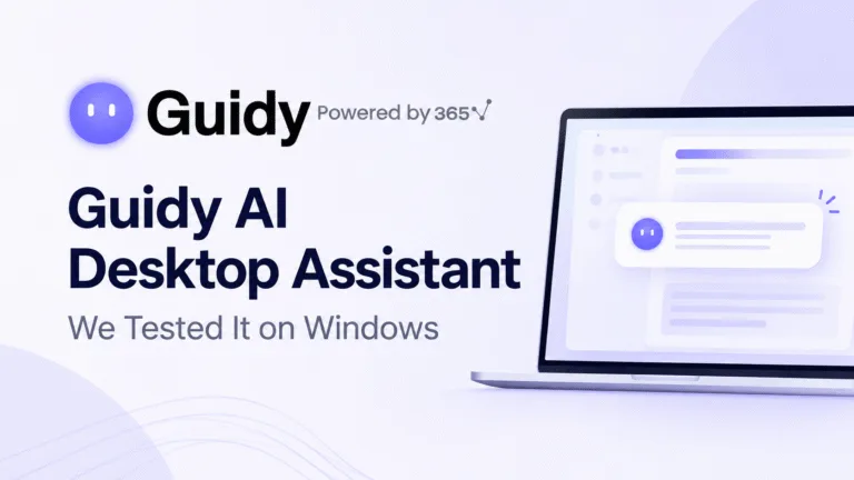 Guidy AI Desktop Assistant: We Tested It 1 Guidy AI Desktop Assistant